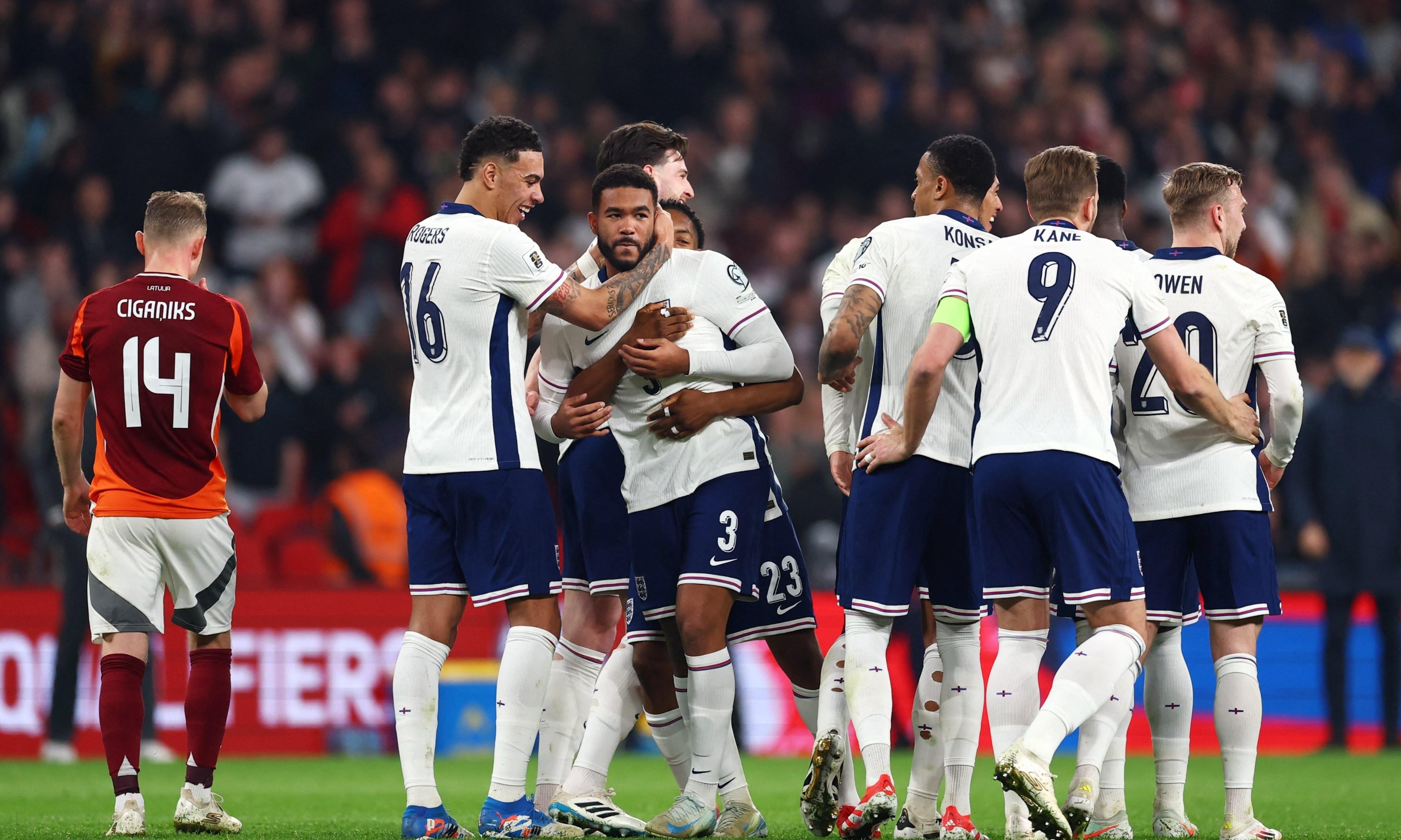 英格兰为争冠，击败德国晋级欧预赛决赛