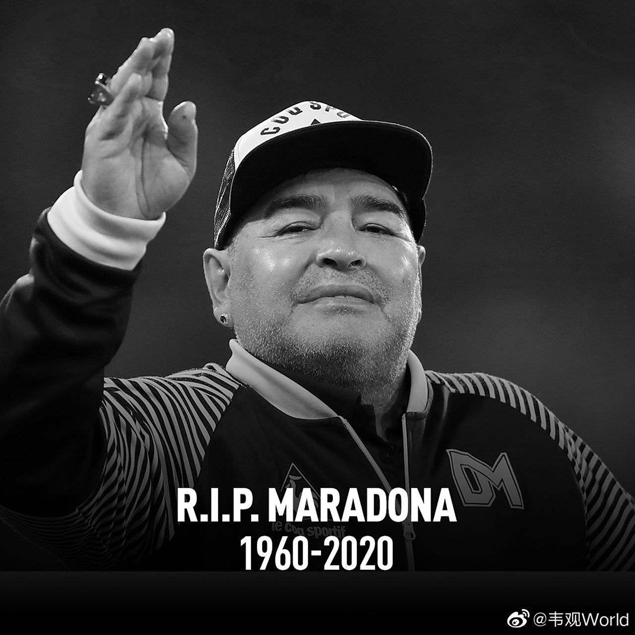 开云平台-阿根廷足球传奇迭戈·马拉多纳因心脏病去世，享年60岁