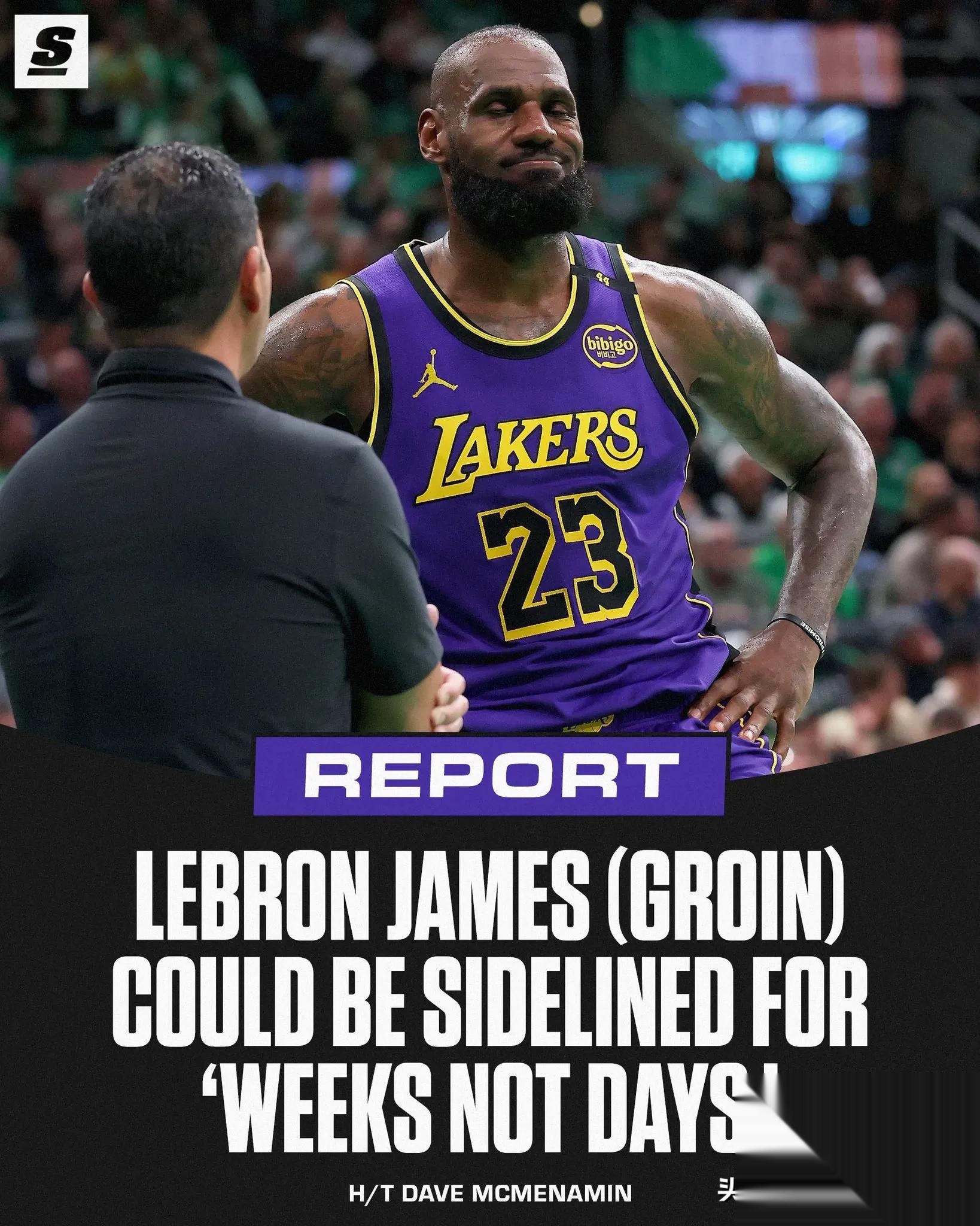 湖人主场惨败，詹皇表现失常